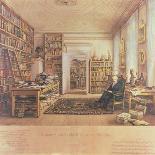 Baron Von Humboldt (1769-1859) in His Library-Eduard Hildebrandt-Giclee Print