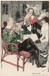 Smart Dinner Party, Thony-Eduard Thony-Art Print