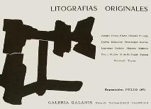 Expo Galerie Maeght 70-Eduardo Chillida-Collectable Print
