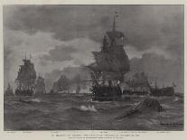 A Man-O'-War of 1798-Eduardo de Martino-Giclee Print