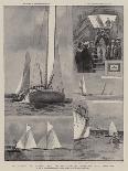 L'entente Cordiale: the Royal Yacht Victoria & Albert III Reviewing the Anglo-French Fleet in Cowes-Eduardo de Martino-Giclee Print