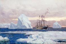 A Battleship of 1893-Eduardo de Martino-Giclee Print