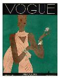 Vogue Cover - October 1928-Eduardo Garcia Benito-Premium Giclee Print