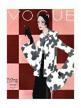 Vogue Cover - July 1926 - Fashion Zig Zag-Eduardo Garcia Benito-Framed Stretched Canvas