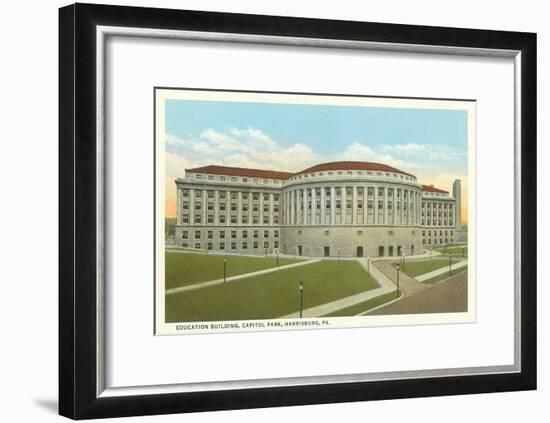 Education Building, Harrisburg, Pennsylvania-null-Framed Art Print