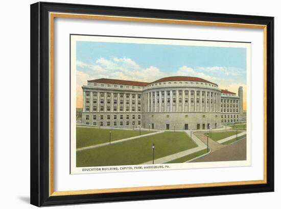 Education Building, Harrisburg, Pennsylvania-null-Framed Art Print