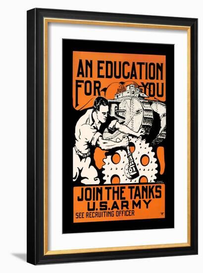 Education for You-J.p. Wharton-Framed Art Print