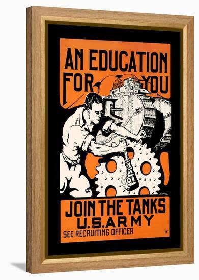 Education for You-J.p. Wharton-Framed Stretched Canvas