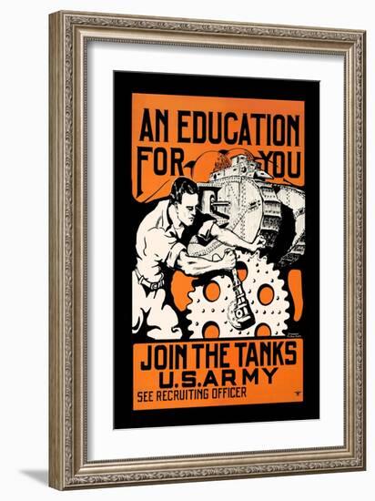 Education for You-J.p. Wharton-Framed Art Print