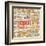 Education Word Collage-Login-Framed Art Print