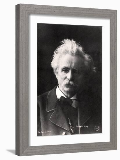 Edvard Grieg 1901-null-Framed Giclee Print