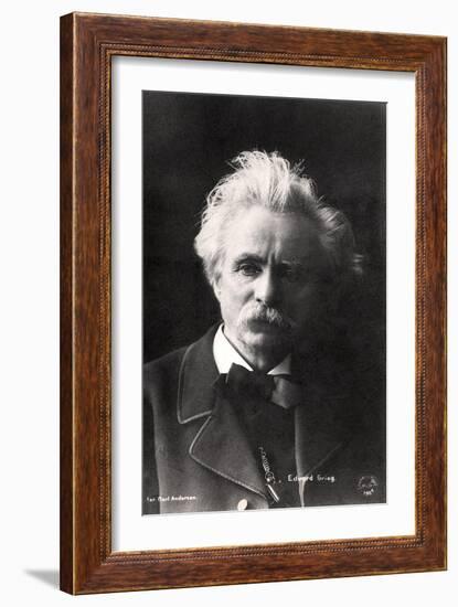 Edvard Grieg 1901-null-Framed Giclee Print