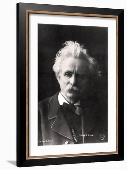 Edvard Grieg 1901-null-Framed Giclee Print