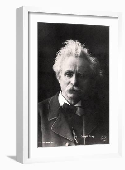 Edvard Grieg 1901-null-Framed Giclee Print