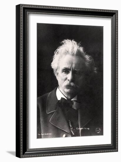 Edvard Grieg 1901-null-Framed Giclee Print