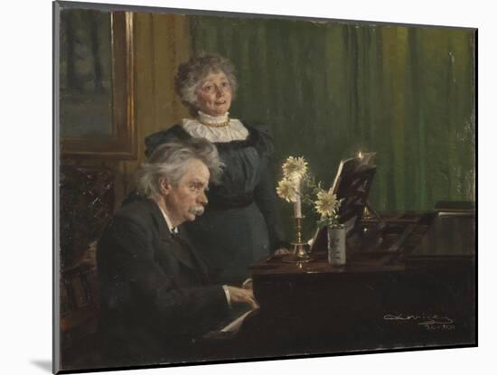 Edvard Grieg and Nina Grieg, 1898-Peder Severin Kroyer-Mounted Giclee Print