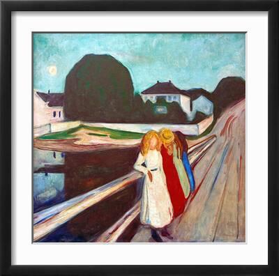 Girls on the Bridge, 1899 by Edvard Munch