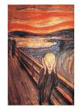 Summer Night on the Beach-Edvard Munch-Giclee Print