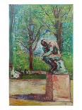 The Thinker by Rodin, 1907-Edvard Munch-Giclee Print