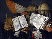 Trompe L'Oeil Letter Rack with a Print of an Old Man, 1703-Edwaert Colyer or Collier-Giclee Print