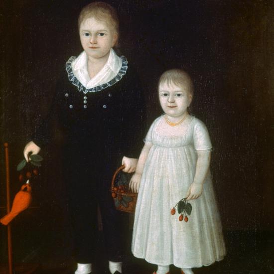 'Edward and Sarah Rutter, C1805' Giclee Print - Joshua Johnson | Art.com