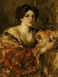 The Fortune Teller, Miss Jane Aitken-Edward Arthur Walton-Framed Premier Image Canvas