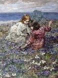 Swans, Lilies and Iris, 1899-Edward Atkinson Hornel-Giclee Print