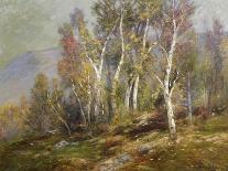 Autumn Birches in the Catskills-Edward B. Gay-Mounted Giclee Print