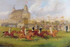 A Horse Race in Victoria Park, 1874-Edward Benjamin Herberte-Framed Giclee Print