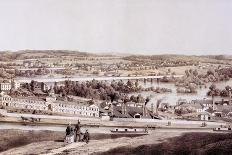 Natural Bridge, Rockbridge County, from 'Album of Virginia', 1858-Edward Beyer-Laminated Giclee Print