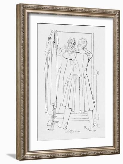 'Edward Bulwer, Lord Lytton', c1835, (1904)-Alfred Crowquill-Framed Giclee Print