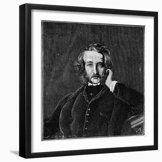 Edward Bulwer-Lytton-Daniel Maclise-Framed Giclee Print