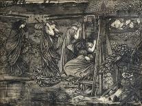 The Mirror of Venus, 1870-76-Edward Burne-Jones-Framed Giclee Print