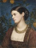 Evelyn Hope, 1870 (W/C with Scratching Out)-Edward Clifford-Premium Giclee Print