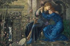 Cupid and Psyche - Palace Green Murals - Psyche at the Shrines of Juno and Ceres, 1881 (Oil on Canv-Edward Coley Burne-Jones-Giclee Print