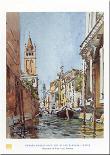 Rio Di San Barnaba-Edward Darley Boit-Mounted Art Print