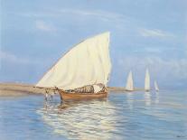 Drying Nets: Abu Dhabi-Edward Dawson-Giclee Print