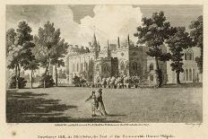 Strawberry Hill, Twickenham, London, the Seat of the Honourable Horace Walpole-Edward Dayes-Framed Giclee Print