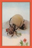 Common Wasps-Edward Detmold-Art Print