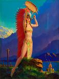 Indian Princess-Edward Eggleston-Framed Art Print