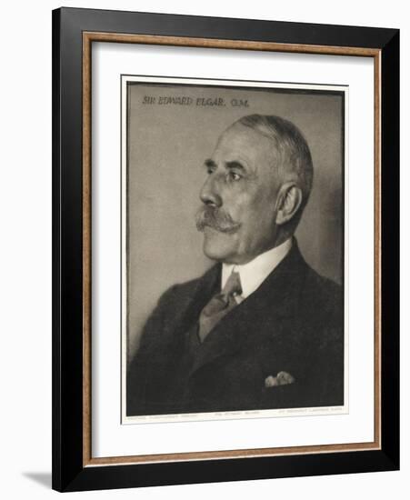 Edward Elgar-Herbert Lambert-Framed Photographic Print