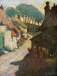 The Harbour, Polperro, Cornwall, 1924-1926-Edward Frederick Ertz-Framed Giclee Print