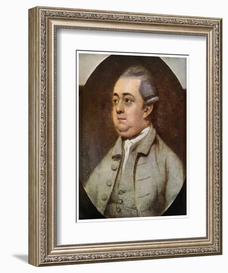 Edward Gibbon, British Historian, 1773-Henry Walton-Framed Giclee Print