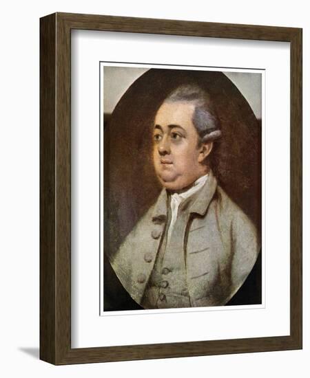 Edward Gibbon, British Historian, 1773-Henry Walton-Framed Giclee Print