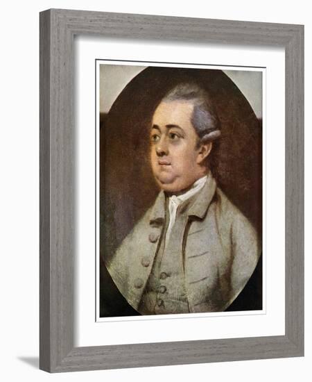 Edward Gibbon, British Historian, 1773-Henry Walton-Framed Giclee Print