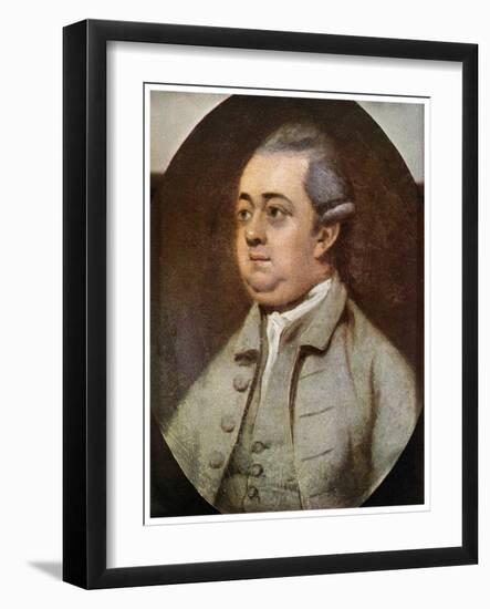 Edward Gibbon, British Historian, 1773-Henry Walton-Framed Giclee Print