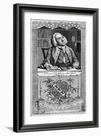 Edward Goldney-Richard Cosway-Framed Art Print