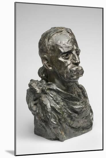 Edward H. Harriman, Modeled 1909, Cast by Alexis Rudier (1874-1952), 1925 (Bronze)-Auguste Rodin-Mounted Giclee Print