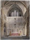 Interior View Looking Towards the Altar, St Saviour's Church, Southwark, London, 1830-Edward Hassell-Giclee Print