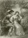 The Artist's Dream-Edward Henry Corbould-Giclee Print